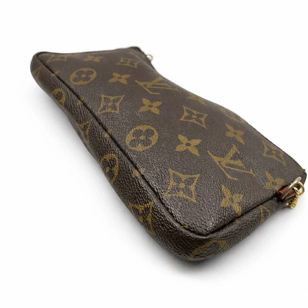 Louis Vuitton Brown and Gold Clutch - Picture 4 of 6